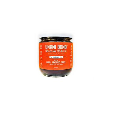 Umami Bomb Medium Shiitake Chili Oil - Condiments